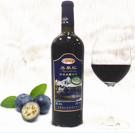 吃藍莓果,不如喝易泉紅藍莓酒